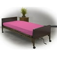 thumbnail image 5 of Crescent Bedding 200 Threat Count Pink Cotton Fitted Bed Sheets, Twin-XL, 5 of 6