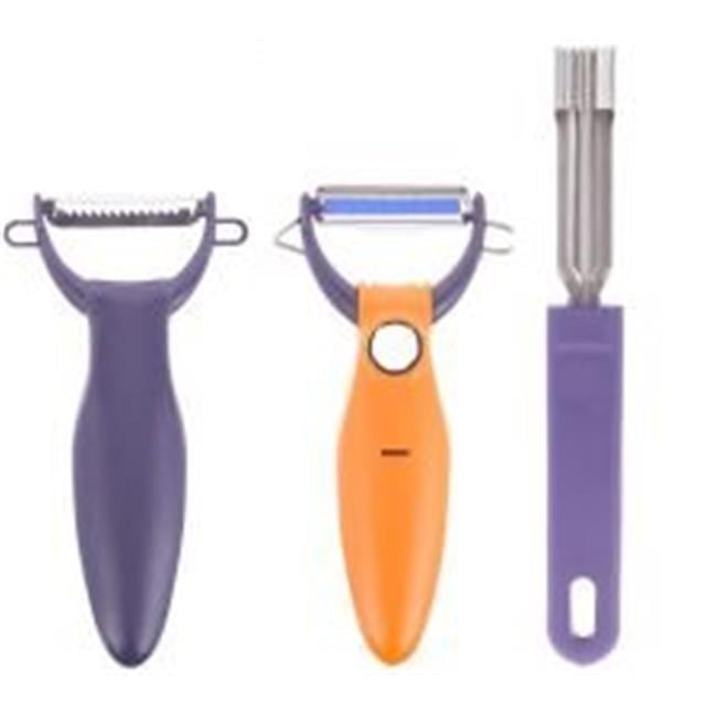 IMCG GPJPAC Garnish Peeler + Julienne Peeler + Apple Corer Set