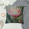 thumbnail image 2 of Creowell  The King Protea Throw Pillow Covers Sofa Pillowcase Car Square Throw Pillowcases Home Decoration, 2 of 5