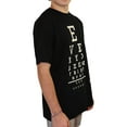 thumbnail image 2 of Everydaze My Birthday Mens Eye Chart Graphic T-Shirt, Black, Large, 2 of 4