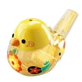 thumbnail image 2 of Linnome Plastic Bird Whistle with Hanging Rope Musical Playthings Sound Generator for Outdoor Play Yellow, 2 of 7