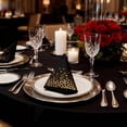 thumbnail image 6 of 200Pcs Black and Gold Cocktail Napkins, 6.5 Inch Gold Dots Disposable Paper Dinner Napkins for Party Wedding Birthday Bar Holiday Graduation New Year, 6 of 17