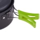 thumbnail image 5 of Aluminio Camping Lío Kit Utensilios de Cocina Cubiertos Plegable Olla Sartén Verde, 5 of 9