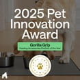 thumbnail image 6 of GORILLA GRIP Silicone Pet Feeding Mat, 100% Waterproof, Protects Floors, 18.5x11.5 Gray, 6 of 9