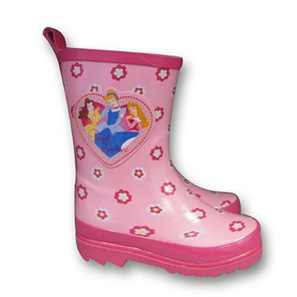 Disney Disney Princess Pink Colored Rubber Girls Rain Boots (Size 78)