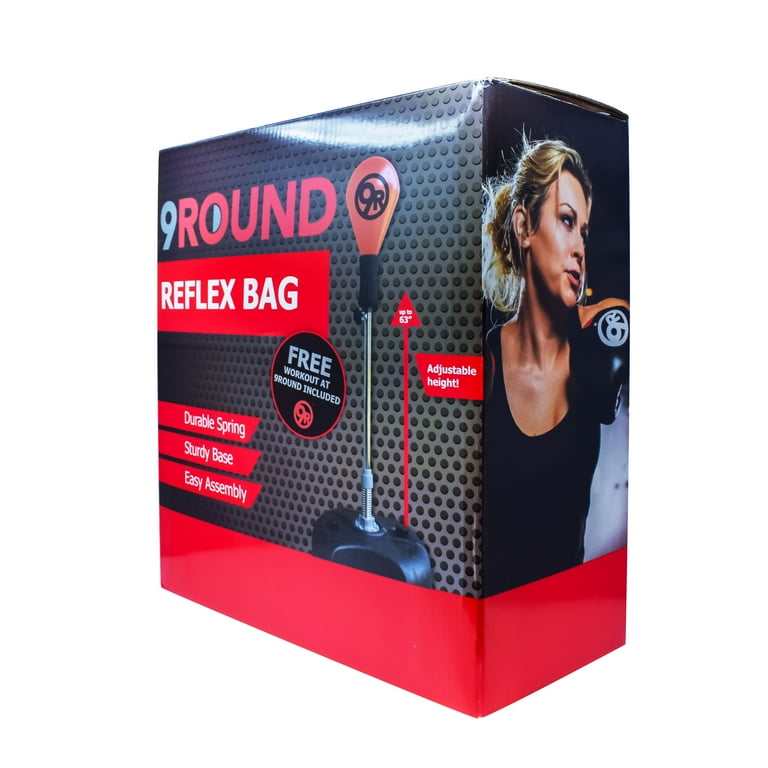 9Round Fitness Adjustable Reflex Punching Bag Walmart