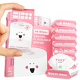 thumbnail image 1 of Toallitas MOONIES Travel Flushable 8 paquetes aroma a rosa, 1 of 9