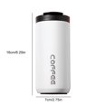 thumbnail image 5 of Taza De Café Taza de café de 400/500 ml, taza aislada de gran capacidad, taza térmica para hombres, mujeres y niños, 5 of 5