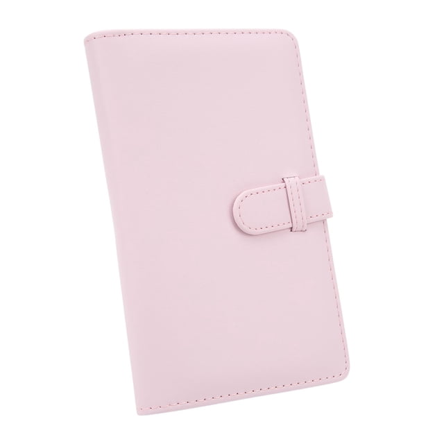 Álbum de Fotos de Gran Capacidad de 3 Pulgadas con 108 Bolsillos, Páginas Transparentes, Cubierta de Cuero Duradera, Para Fujimini y Otras Cámaras, Párlas ideales, ideales,