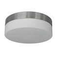 thumbnail image 1 of Whitfield Lighting FM52-11SS 11" SATIN STEEL WITH THIN OPAL GLASS, 1 of 1