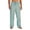 Yellow, variant on hotojiny Men's Striped Pants Casual Linen Pants Comfortable Elastic Waist Summer Trousers Loose Fit Lightweight Beach Clothes