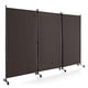 thumbnail image 1 of Costway Biombo Separador de 3 Paneles con Ruedas Pantallas de Privacidad de Habitaciones Alto 180cm Divisores para Hogar Oficina Domitorio, 1 of 10