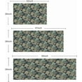 thumbnail image 2 of William Morris Vintage Floral Kitchen Rugs Sets of 3,Boho Non Slip Rubber Kitchen Mats for Floor Farmhouse Washable Kitchen Area Rugs Floor Carpet Runners for Hallway Laundry Room,Dark Green, 2 of 6