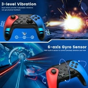 BEBONCOOL Wireless Switch Pro Controller with Storage Dock, Programmable Buttons