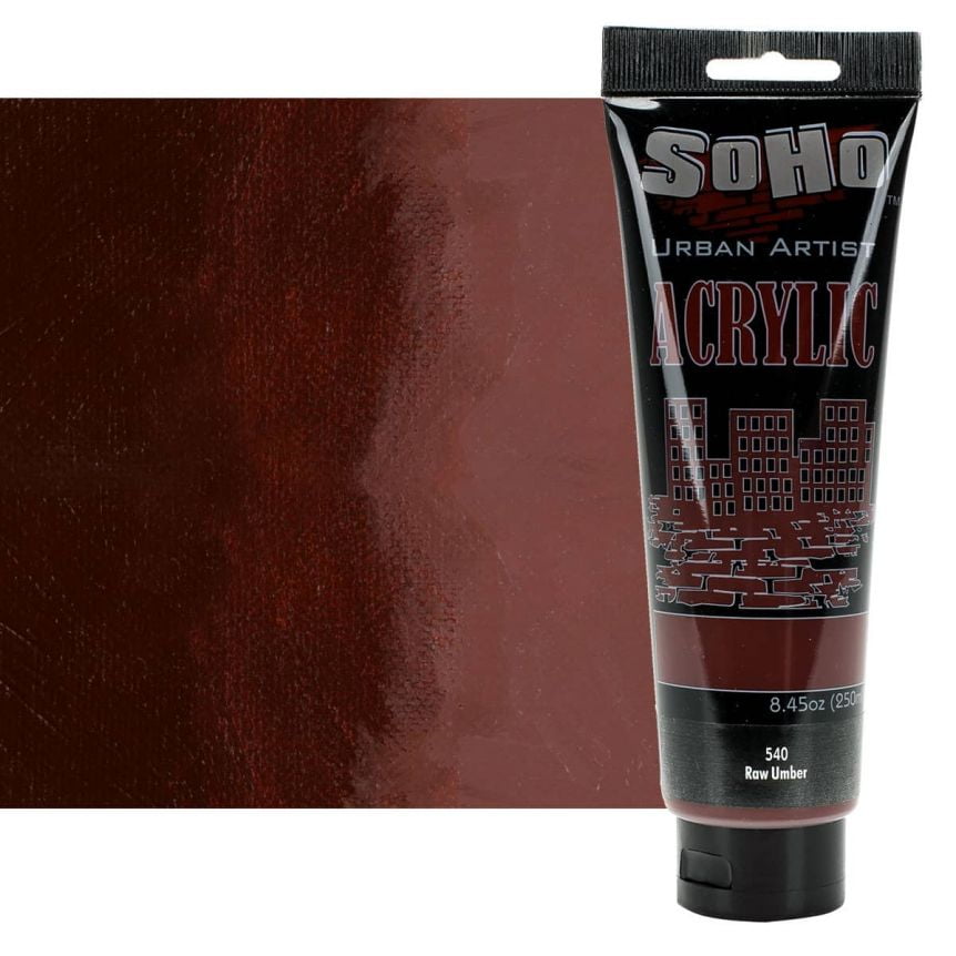 SoHo Urban Artist Acrylic Paint Thick, Rich, WaterResistant, Heavy