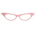 thumbnail image 1 of 50's Rhinestone Pink Adult Costume Glasses, 1 of 1