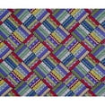 thumbnail image 3 of XIAOHUAGUA 6 Yards African Cotton Fabric Ankara print Tribal Dashiki Wax Fabric, 3 of 3