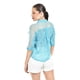 thumbnail image 3 of Blusa transparente con encanje Roman Fashion /Juvenil, 8042 (Azul claro) azul cielo M, 3 of 4
