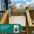 thumbnail image 4 of DEFY Extreme Wood Stain and Sealer in One - 5 Gallon Semi-Transparent Waterproof Coating for All Wood Types - Natural Pine, 4 of 7