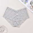 Byworldtasic Plus Size Briefs for Women Lace Panties Breathable Cheeky