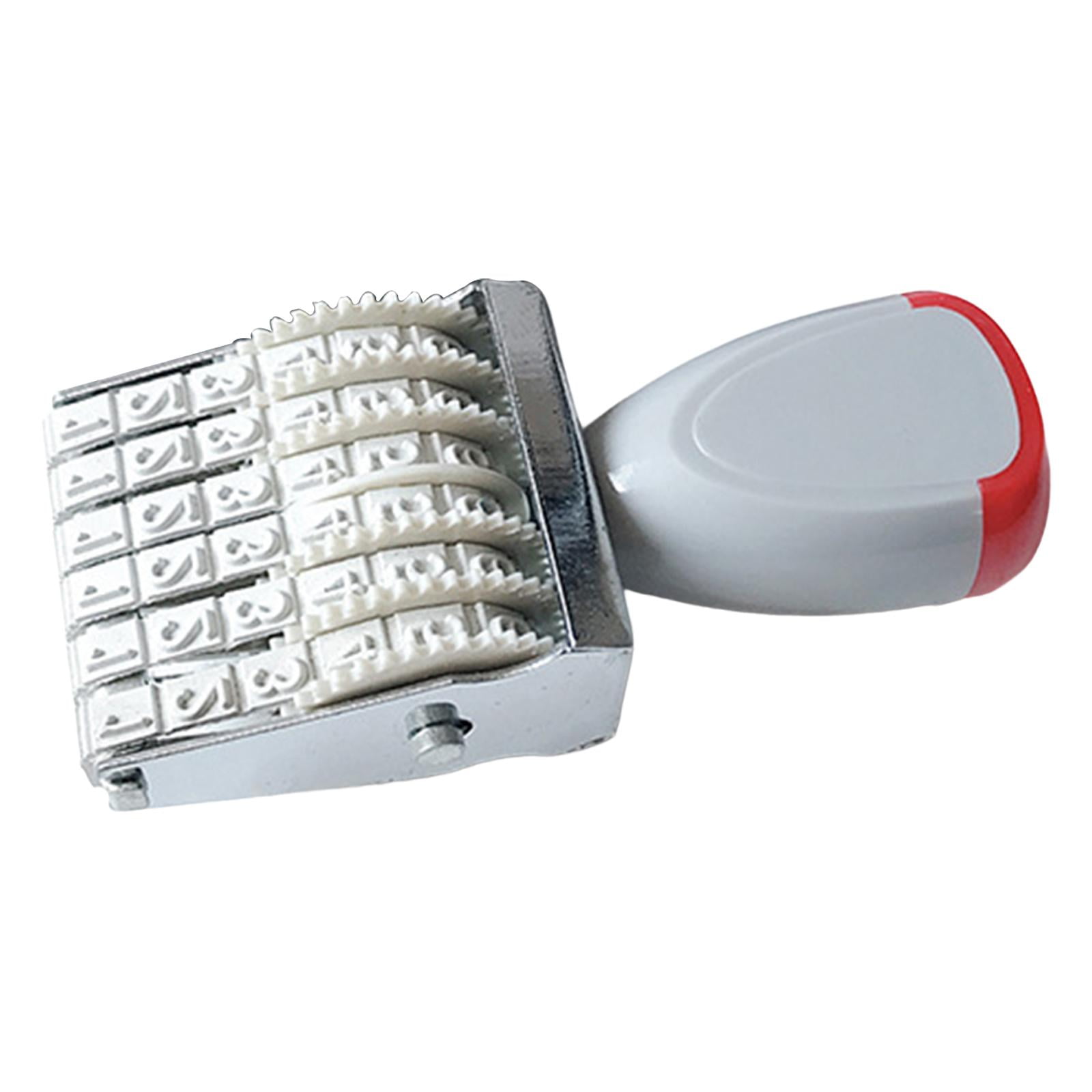 yuksok 6 Digits Numbering Stamp Numeric Rolling Number Stamp