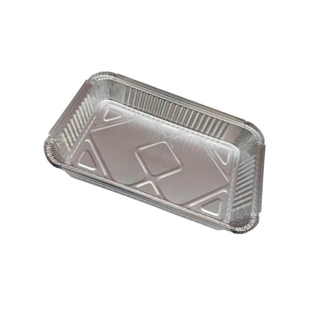Moules en Aluminium Jetables, Moules en Aluminium pour la Cuisson 5 Pcs_2200ml