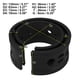 thumbnail image 4 of 2 Piezas amortiguador de resorte Goma Unique Bargains amortiguador Universal B + tipo Negro, 4 of 6