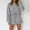Gray, variant on Babysbule Womens Tops Sets Clearance Blouse Women Casual Color Clothes Sports Suit Long Sleeve Shorts Two Piece Set Fall Saving
