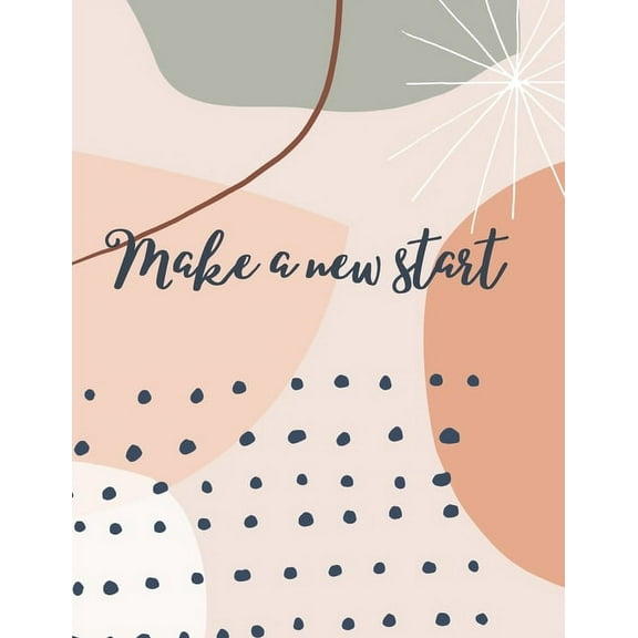 Make a new start: 5 Year Monthly Planner 2022 - 2026 Calendars (Paperback)