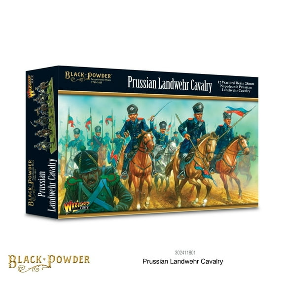 Warlord Games Black Powder 28mm Napoleonic Prussian Landwehr Cavalry