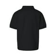 thumbnail image 7 of Gildan Youth DryBlend Jersey Polo, Short Sleeve Shirt, Classic Fit, Black, Sizes S-XL, Pack 1, 7 of 7