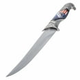 thumbnail image 3 of ASR Outdoor American Flag Fixed Blade Hunting Knife Patriotic Gift Bald Eagle, 3 of 7