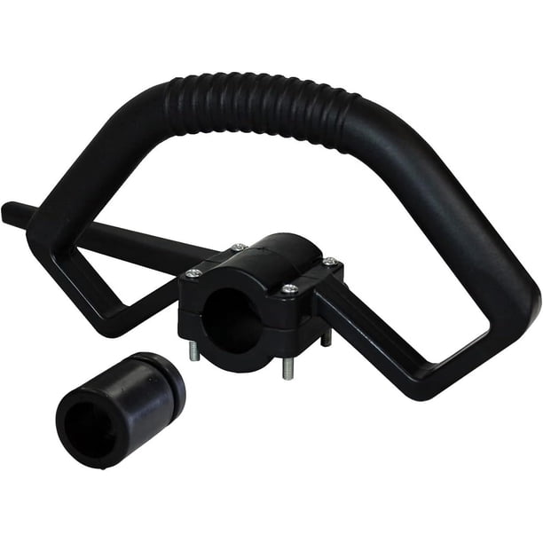 Mango de repuesto universal para cortacésped delantero, cortacésped con mango desmalezadora, reduce el esfuerzo físico con agarre antideslizante en trabajos de jardinería y paisajismo