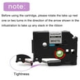 thumbnail image 6 of 3 Pack MarkDomain Compatible Label Tape Replacement for Brother TZe-231 TZ-231 Standard Laminated Black on White 0.47" x 26.2'(12mm x 8m), 6 of 15