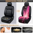 thumbnail image 5 of CHAQLIN Pink Gradient Star Car Front Seat Covers, Set of 2 Non-Slip Polyester Breathable Seat Cushions for Auto and Truck, 5 of 7