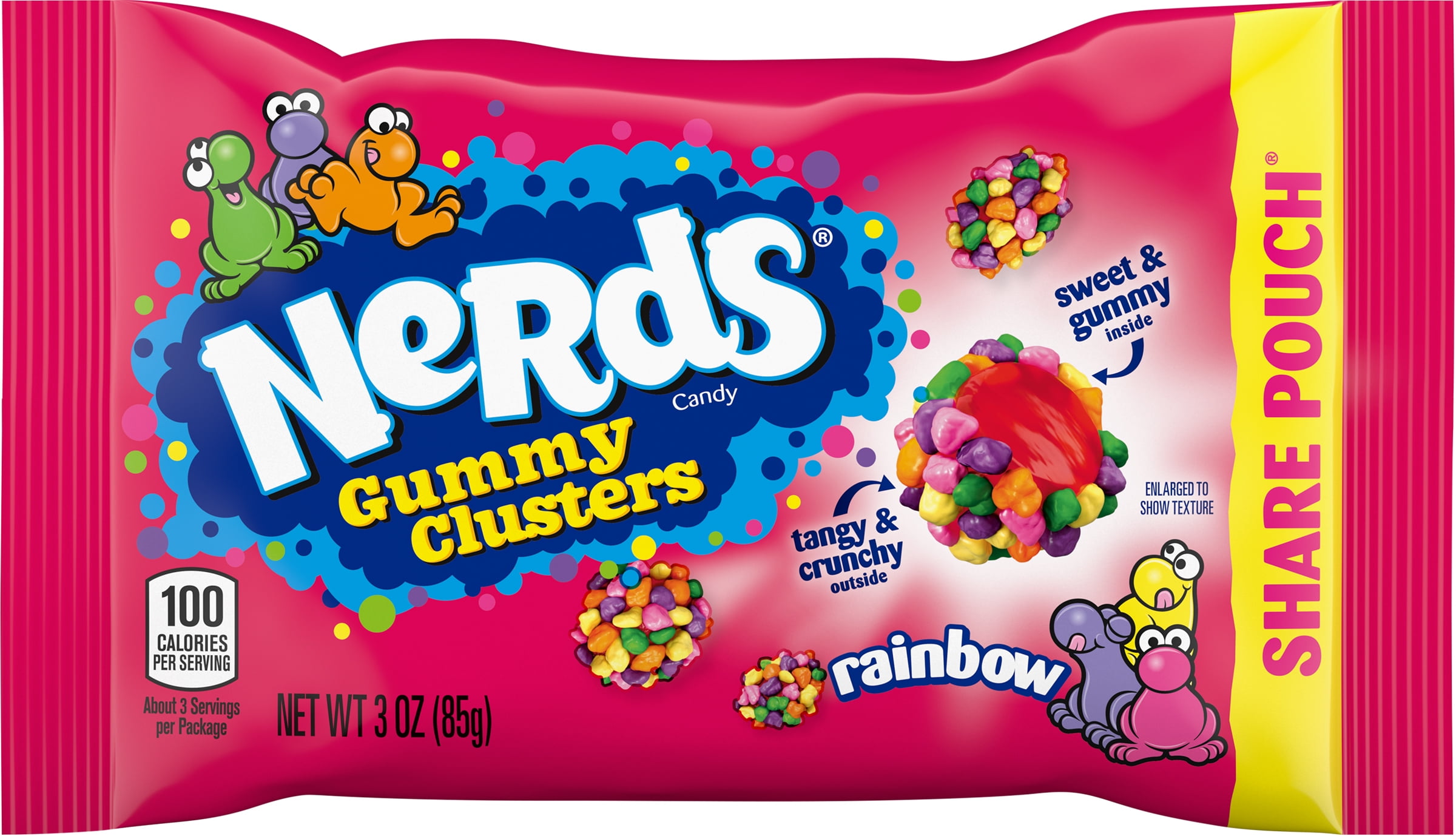 Nerds Gummy Clusters 3 oz. Share Pack