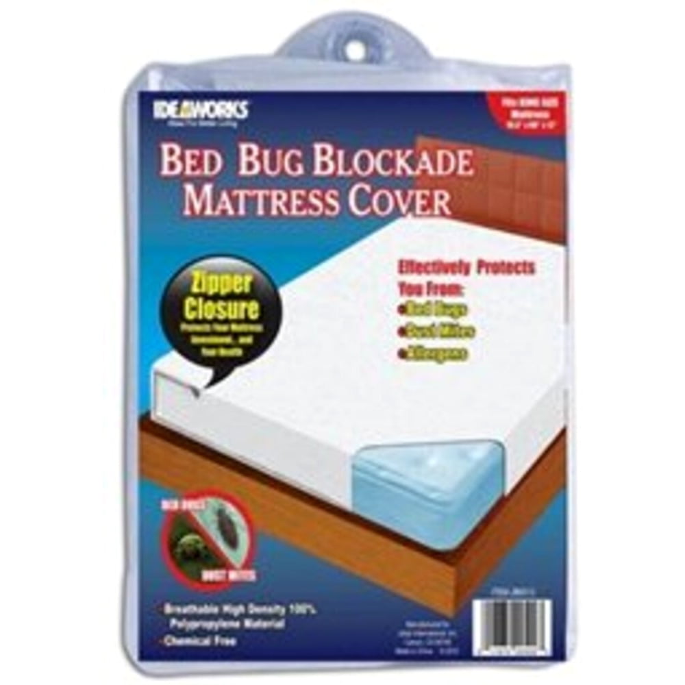 Jobar Bed Bug Blockade HighDensity Polypropylene Mattress Cover (Two Pack) White Twin