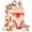 Red, Blush Pink, variant on Yellow Cake Arch Backdrop Cover 6Ft, Wedding Arch Covers Stretchy Backdrop, Sweet Food Cute Aesthetic Dessert Fitted 2 Sided Arched Photo Background for Birthday Party Decorations