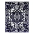 thumbnail image 2 of Unique Loom Richmond Collection Area Rug - Medallion (9' x 12' 2" Rectangle Navy Blue/Ivory), 2 of 6