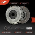 thumbnail image 3 of A-Premium Transmission Clutch Kit with Clutch Slave Cylinder Compatible with Ford Focus 2012 2013 2014 2015 2016 2017 2018, L4 2.0L, Naturally Aspirated, 3 of 6