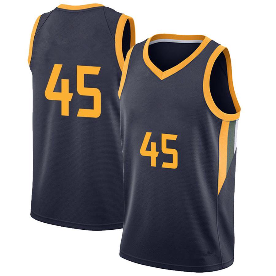 NBA_ Donovan 45 Mitchell Rudy 27 Gobert Basketball Jersey John 12