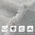 thumbnail image 3 of Smuge Sofa Cover, Sofa Slipcovers Couch Covers Protector 3 Cushion Throw Sofa Towel for L Shaped Couch Suitable for All Seasons (71"x 134", Light Gray), 3 of 10