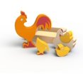 thumbnail image 2 of Rompecabezas BeginAgain Familia de Gallinas, 5 piezas, 15 x 15 x 3 cm, 2 of 5