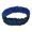 Blue_001, variant on Hair Bands for Women's Hair Carnival Elastic Wide Headband with Bow Decorated Bandana Fascinator for Women One Size