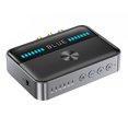 thumbnail image 1 of MesaSe Émetteur Récepteur Bluetooth 5.3 2-en-1 Affichage LED Haute Définition Lecture USB pour Appels Mains Libres Sans Fil, 1 of 8