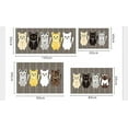 thumbnail image 2 of LAICAIW Cat Cartoon Mat Bedroom Kitchen Carpet Area Rug Non Slip Decorative Floor for Kids Girls (23.6"*35.4"), 2 of 4