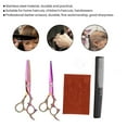 thumbnail image 7 of Sarapandan Stainless Steel Hair Cutting Flat Tooth Scissors Barber Salon Hairdressing Shear Set, 7 of 7