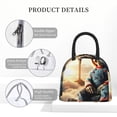 thumbnail image 5 of Lsque Chucky Print Lunch Bag, Insulated Lunch Box, Small Leakproof Cooler Food Lunch Containers Reusable High Capacity Lunch Tote Bags for Work, Travel, Outdoor, 5 of 8