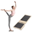 thumbnail image 7 of One Legged Balance Board - Wooden Foot Strengthening Trainer, Non-Slip Wobble Board for Ankle Stability, Posture Correction, Fitness Exercise, Home & Gym Use, Portable Lightweight Makeup Organizers, 7 of 7