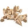 thumbnail image 7 of Datingday 5 Pcs/Set Ring Organizer Wooden Cone Creative Ring Holder Jewelry Display Holder, 7 of 7